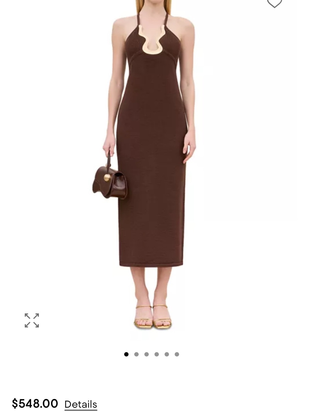 Cult Gaia Valma Knit Dress